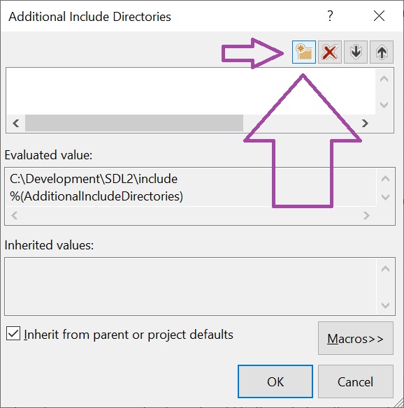 Установка библиотеки SDL в Visual Studio изображение с сайта www.eth1.ru