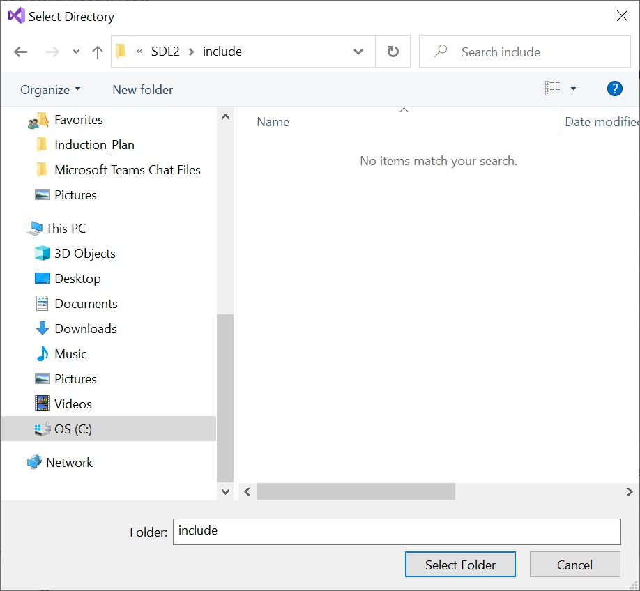 Установка библиотеки SDL в Visual Studio изображение с сайта www.eth1.ru