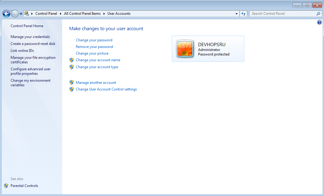 User Acccounts Windows 7 www.devhops.site