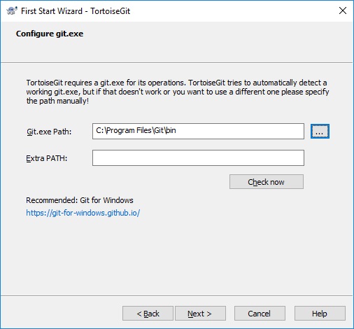 установка Tortoise git for windows изображение с сайта www.eth1.ru