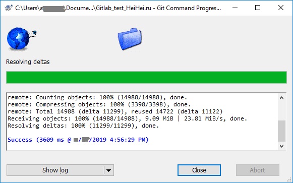 Настройка Tortoise git для работы с gitlab в windows изображение с сайта www.eth1.ru