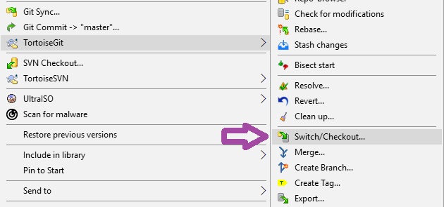 Настройка Tortoise git для работы с gitlab в windows изображение с сайта www.eth1.ru