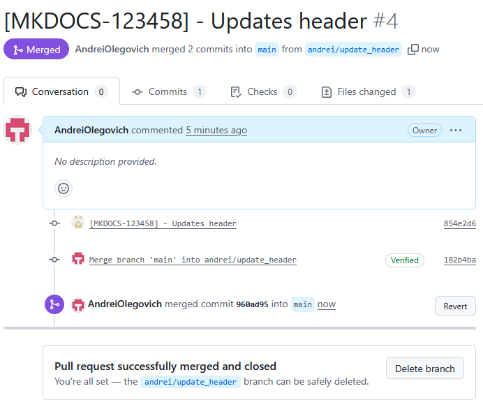 Разрешение конфликтов в GitHub Разрешение конфликтов в git изображение с сайта www.devhops.site изображение с сайта www.devhops.site