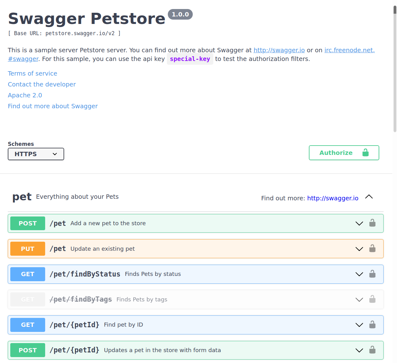Swagger pet post put изображение с сайта www.eth1.ru
