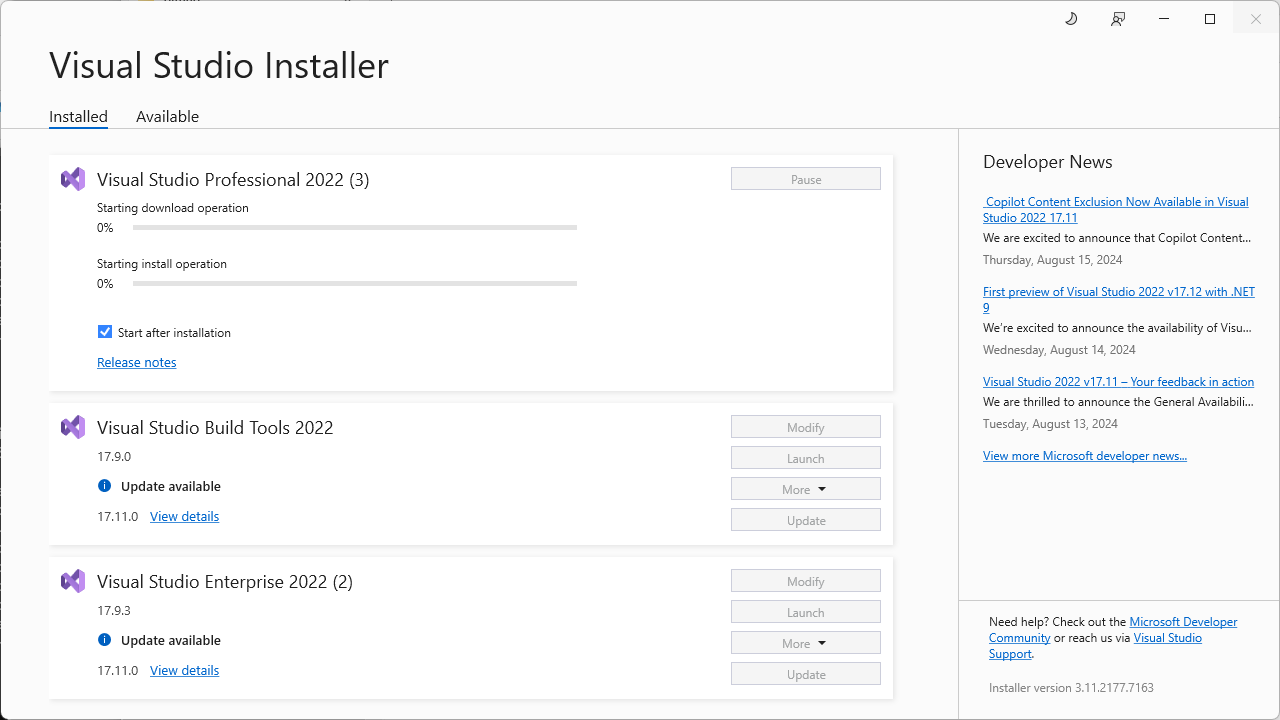 Установка Visual Studio 2022 изображение с сайта www.devhops.site изображение с сайта www.devhops.site