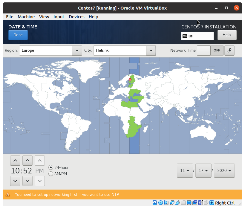 Установка CentOS 7 изображение с сайта www.eth1.ru