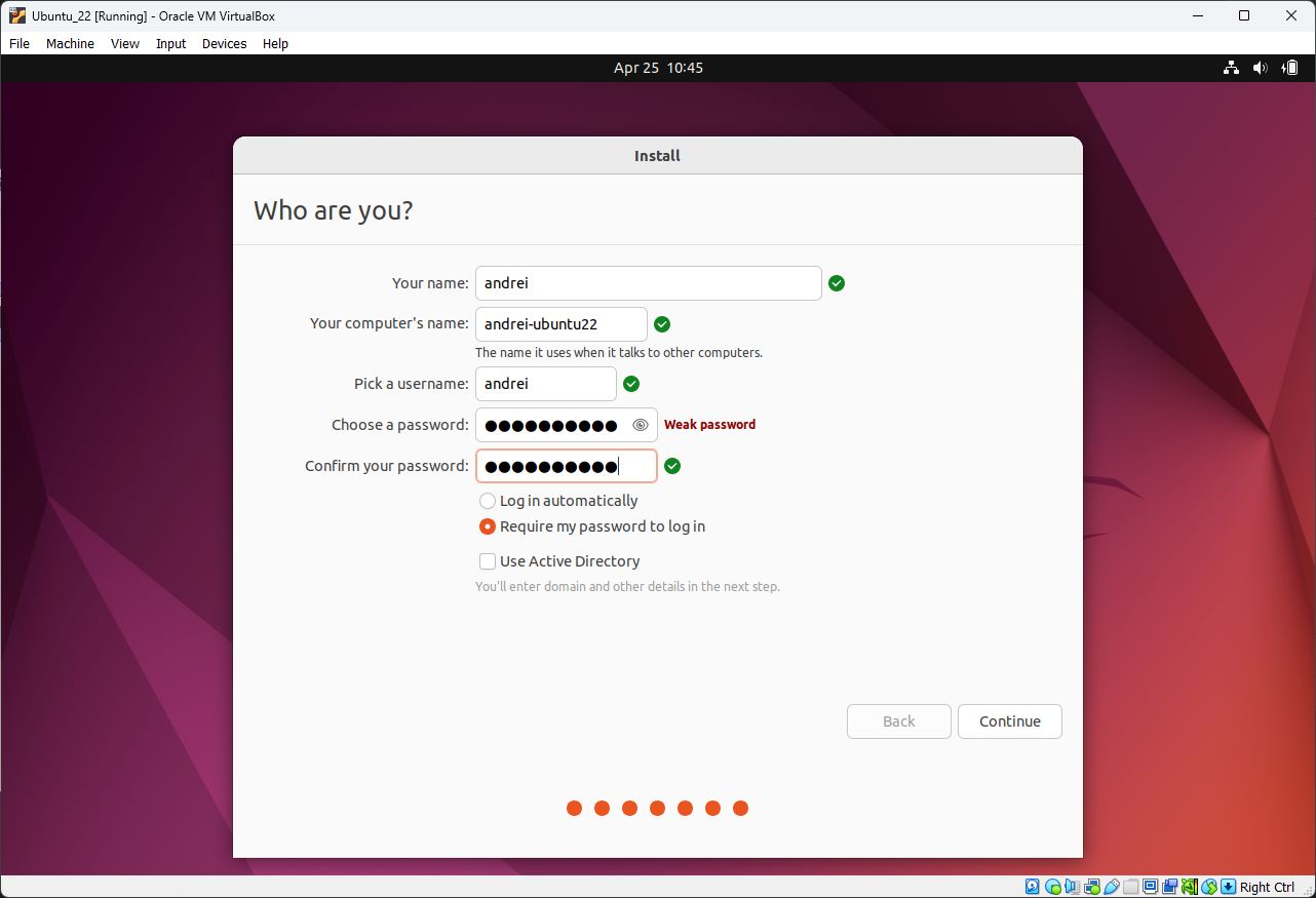 Установка Ubuntu 22.04 изображение с сайта www.devhops.site