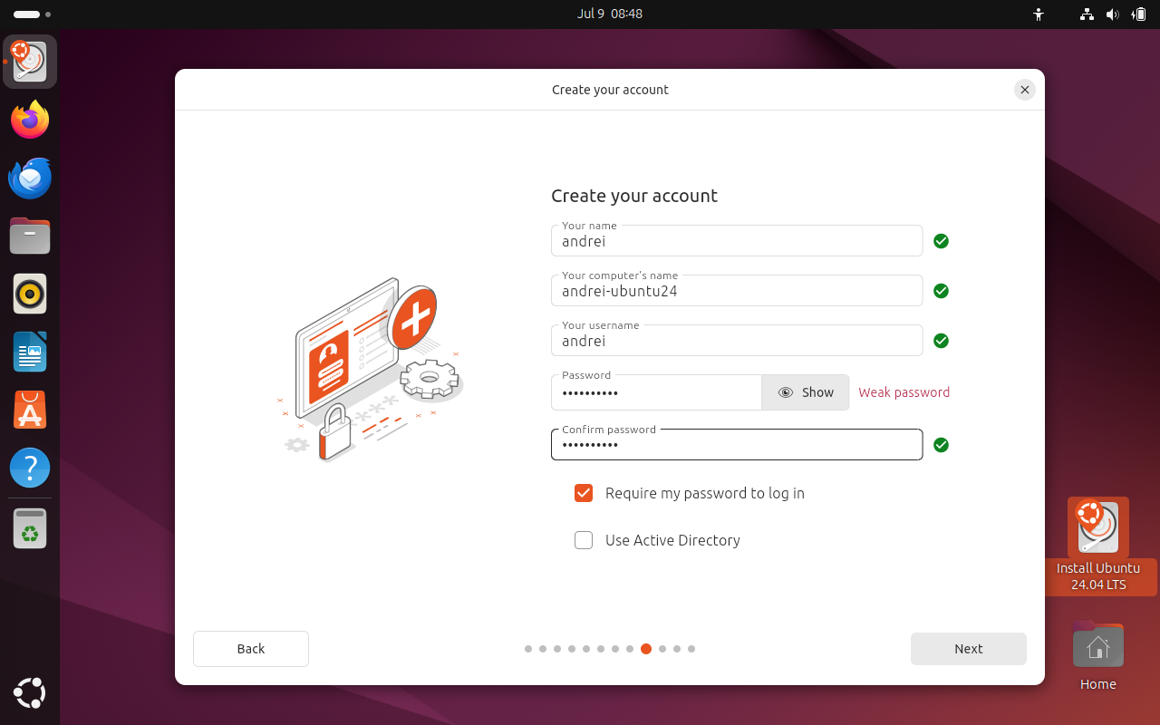 Установка Ubuntu 20.04 изображение с сайта www.devhops.site
