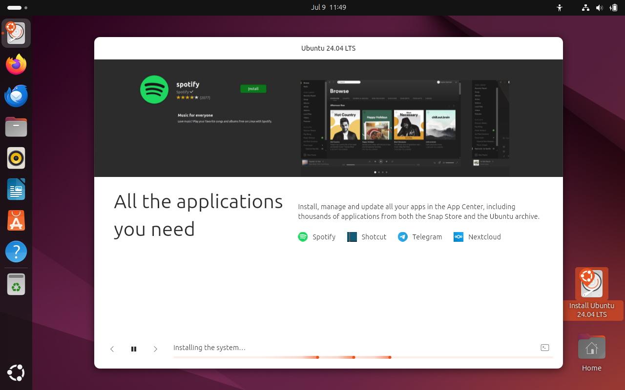 Установка Ubuntu 20.04 изображение с сайта www.devhops.site