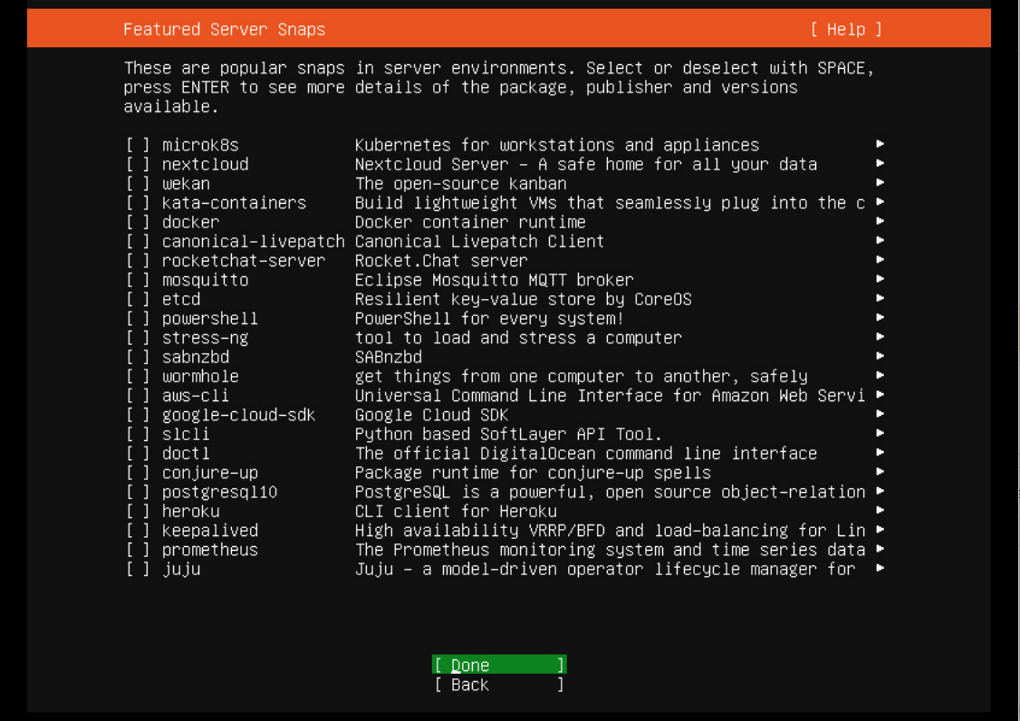 Установка Ubuntu Server 20.04 сервер без GUI изображение с сайта www.eth1.ru