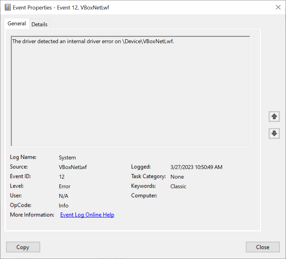 Изучение логов BSOD в Windows 10 изображение с сайта www.eth1.ru