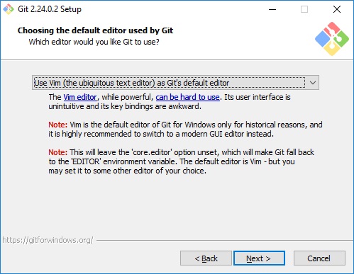 установка git for windows с openSSH изображение с сайта www.eth1.ru