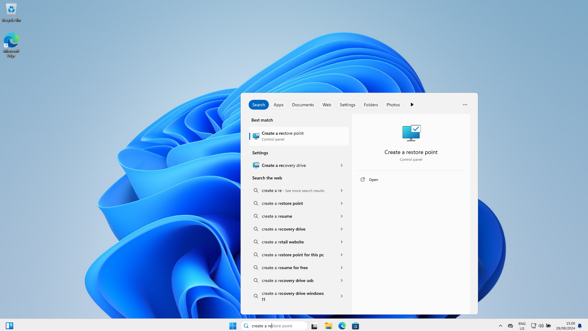 Создание точки восстановления системы Windows изображение с сайта www.devhops.site изображение с сайта www.devhops.site
