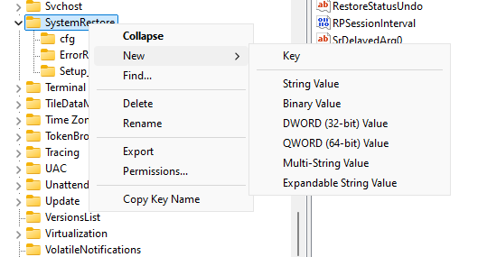 Задание SystemRestorePointCreationFrequency Windows изображение с сайта www.devhops.site изображение с сайта www.devhops.site