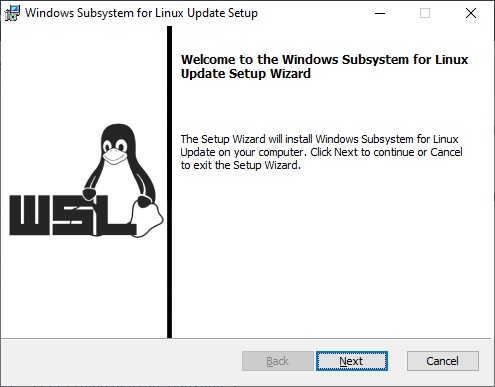 Установка WSL2 подсистема Linux для Windows linux kernel изображение с сайта www.eth1.ru